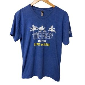 Corona “ready to serve” ATP tour t-shirt